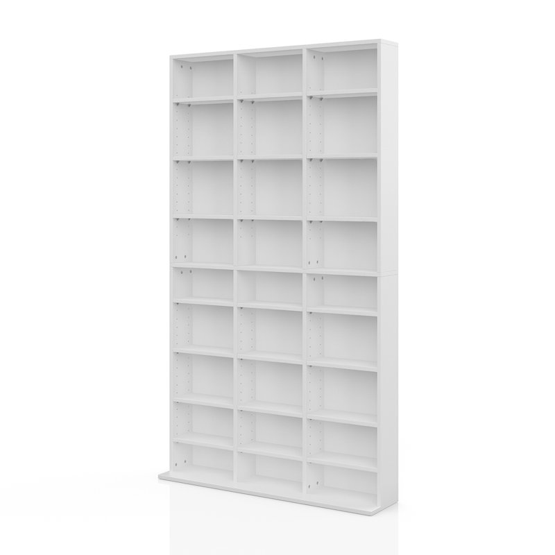 Mercury Row Multimedia Open DVD/CD Shelf & Reviews Wayfair.co.uk